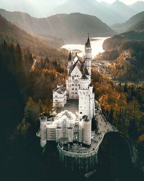 Germany Neuschwanstein Castle Castle Structure, Gothic Aristocrat, Hohenzollern Castle, Travel Buddies, Relaxation Music, Germany Castles, Neuschwanstein Castle, Elegant Gothic, Beautiful Castles