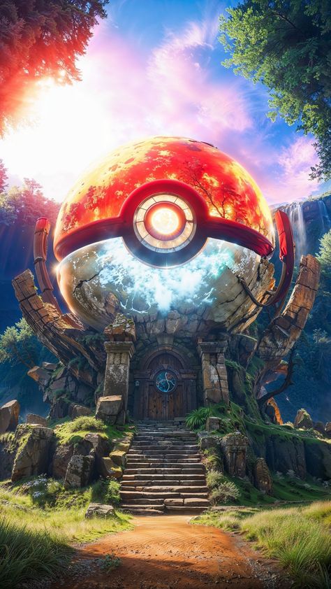 free wallpapers 4K pokeball, pokemon, anime, house, fantasy, art for mobile and desktop 4k Wallpaper Android, 4k Gaming Wallpaper, Iphone Wallpaper Blur, Pc Desktop Wallpaper, Ultra Hd 4k Wallpaper, Wallpaper For Desktop, Uhd Wallpaper, Pokemon Ball, 4k Wallpapers For Pc