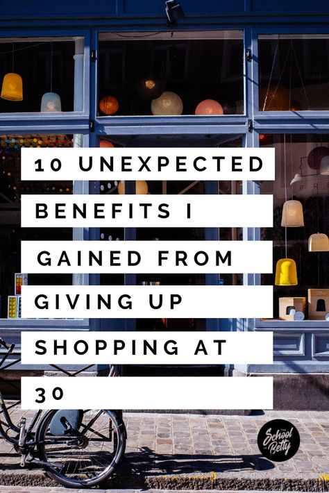 Yes giving up shopping will help your bank account...and so much more. Here are 10 badass benefits that you can get even from 90 days of no shopping. No Shopping Challenge, No Buy Challenge, Shopping Challenge, No Buy, Life Tips, Bank Account, Life Purpose, Change Your Life, Life Hacks