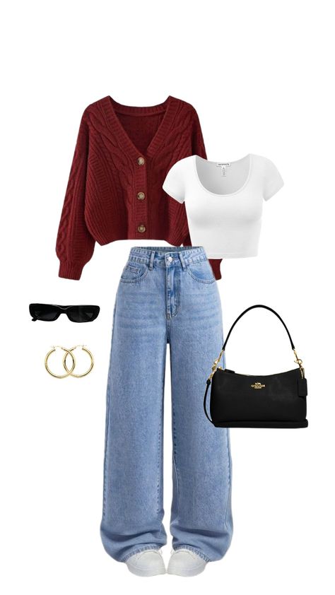 #fashion #ootd #outfit #inspo #style Casual Easter Outfit, College Outfits Winter, Modesty Outfits, Cute Modest Outfits, Outfit Inspo Casual, Everyday Fashion Outfits, Casual Day Outfits, Quick Outfits, Christmas Outfits