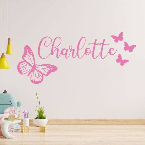 Spell Names, Leavers Shirt, Bedroom Stickers, Name Wall Stickers, Font Guide, Christmas Front Doors, Washable Paint, Largest Butterfly, All Names