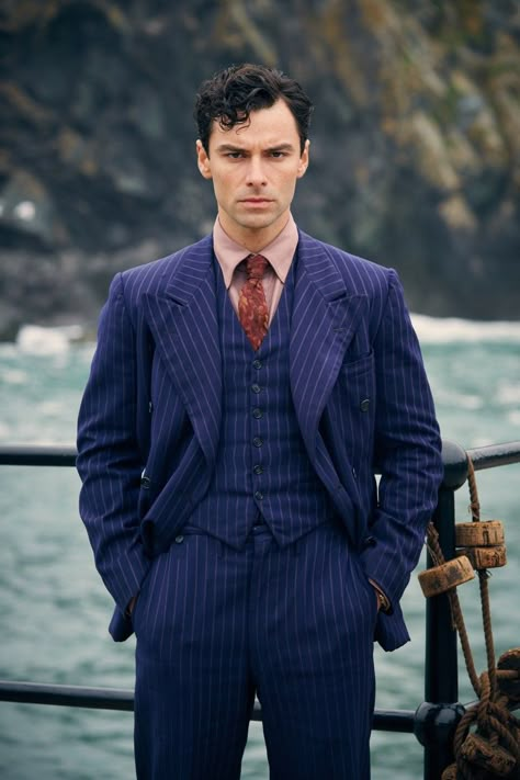 Philip Lombard, Then There Were None, Aidan Turner Poldark, A Man In A Suit, Man In A Suit, Aiden Turner, Ross Poldark, Irish Actors, Aidan Turner