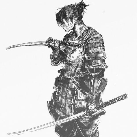 Japanese Art Samurai, Vagabond Manga, Samurai Artwork, 다크 판타지, Samurai Art, 캐릭터 드로잉, Anime Sketch, Sketchbook Art Inspiration, Drawing Tips