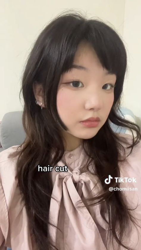 long hair inspo cut layers hime cut Layered Hair Thick Hair, Hair Inspo Cut, Long Hair Inspo, Hime Cut, Cut Layers, Haircuts For Wavy Hair, Long Layered Hair, Oval Faces, Doll Hair