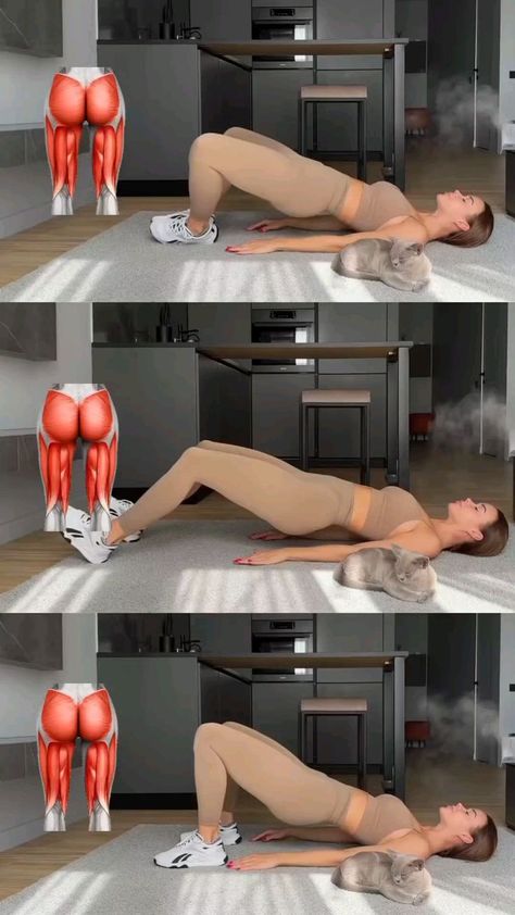 Bigger Buttocks Workout Exercises, Quick Workouts, Full Body Workouts, Efficient Workout, Buttocks Workout, Leg And Glute Workout, Pilates For Beginners, Full Body Gym Workout, Workout Without Gym