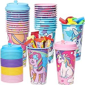 Rainbow Party Supplies, Birthday Party Cups, Unicorn Party Favors, Rainbow Birthday Party, Reusable Cups, Rainbow Birthday, Party Cups, Party Tableware, Unicorn Party