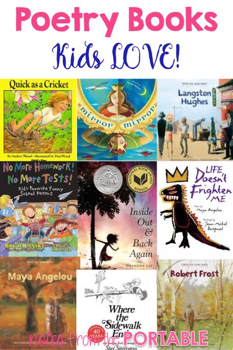 Poetry Books For Kids, Poems About School, Poetry Tea Time, Reading Quote, Poetry Activities, Childrens Poetry, Poetry Unit, Poetry For Kids, Teaching Poetry