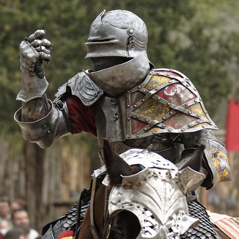 Medieval Armor Aesthetic, Medieval Mercenary Aesthetic, Jousting Armor, Jousting Knight, Armor Drawing, Medieval Aesthetic, Historical Armor, 다크 판타지, Knight Art