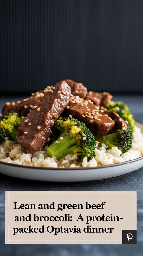 Master this lean protein meal tonight! Our beef and broccoli recipe combines Chinese broccoli with tender meat for an Optavia Program approved dinner that satisfies your cravings. Lean And Green Meal Prep, Packed Dinner Ideas, Optavia Dinner, Protein Packed Dinner, Lean And Green Meals Optavia, Lean Dinners, Beef And Broccoli Recipe, Chinese Broccoli, Optavia Meals