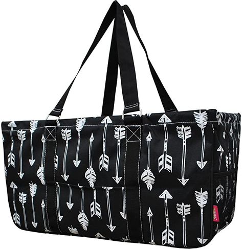 Utility Tote Bag, Large Utility Tote, 31 Bags, Grocery Shopping Bags, Black Arrow, Tote Organization, Utility Tote, Utility Bag, Pool Bags