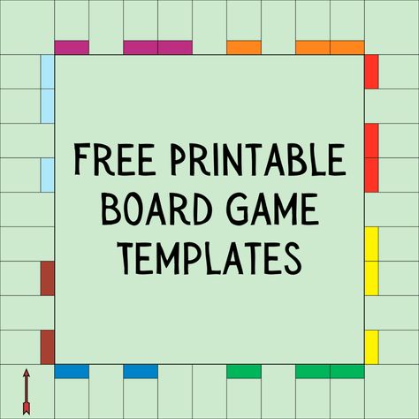 Game Board Template, Printable Board Game, Blank Game Board, Free Board Games, Math Sites, Book Buddies, Board Game Themes, Homemade Board Games, Board Game Template