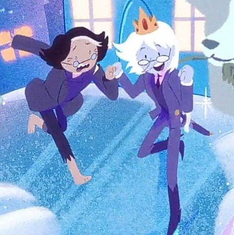 Winter King Fanart, Winter King Adventure Time, Simon X Winter King, Winter King Fionna And Cake, Ice King Adventure Time, Simon Petrikov, Focus Pictures, Winter King, Fionna And Cake