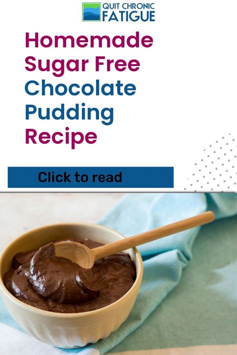 Chocolate pudding Sugar Free Chocolate Pudding, Quitting Sugar, Chocolate Pudding Recipe, Healthy Pudding, Homemade Chocolate Pudding, Chocolate Pudding Recipes, Sugar Free Chocolate, Pudding Recipe, Chocolate Pudding