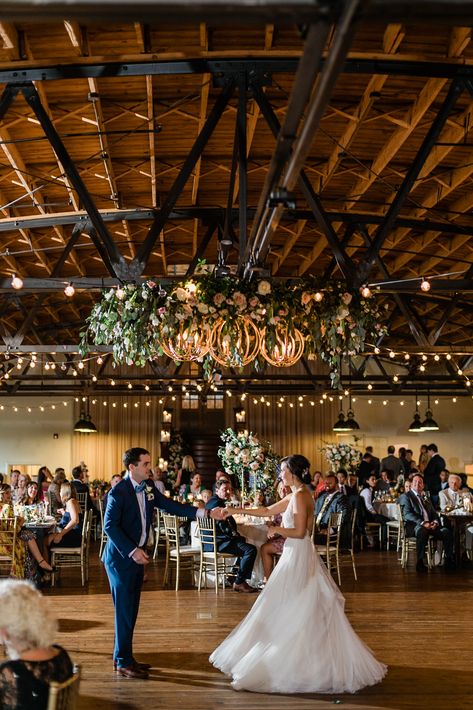 There's nothing more romantic than a first dance under a beautiful floral chandelier! Bae Pictures, Summerour Studio Wedding, Summerour Studio, Aisle Planner, Italian Weddings, Atlanta Wedding Venues, Georgia Wedding Venues, Storybook Wedding, Intimate Wedding Ceremony