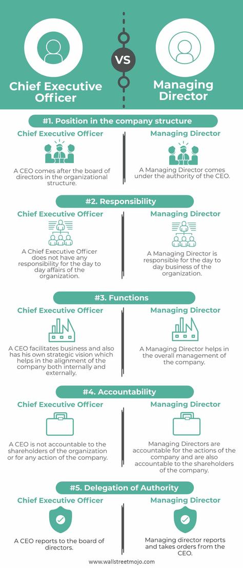 CEO vs Managing Director | Top 5 Differences (with infographics) Ceo Responsibilities, Acupuncture School, Ceo Company, Company Structure, Good Leadership Skills, Cart Design, Leadership Inspiration, Financial Modeling, Income Statement