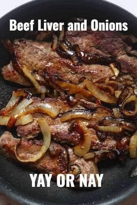 Beef Liver And Onions Recipe, Beef Liver And Onions, Liver And Onions, Liver Recipes, Recipes Beef, Eat Beef, How To Cook Beef, Crockpot Recipes Beef, Beef Liver