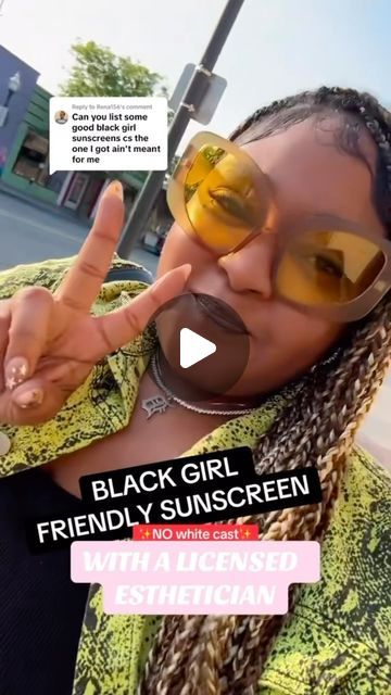 Licensed Skincare Expert & Content Creator on Instagram: "BLACK GIRL FRIENDLY SUNSCREEN WITH A LICENSED ESTHETICIAN
|
|
|
#sunscreen
#sunscreenrecommendation 
#sunscreenreview 
#spf
#blackgirlskincare
#fyp
#explore
#skincare 
# beautytips
#licensedesthetician" Sunscreen For Black Women, Licensed Esthetician, Esthetician, Content Creator, Makeup Tips, Sunscreen, Beauty Hacks, Black Women, Skin Care