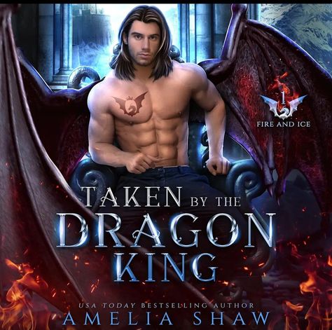 Taken By the Dragon King.....by Amelia Shaw 52 Book Challenge, Dragon Romance, Christine Feehan, Shifter Romance, Fire Book, King Book, Tbr List, Dragon King, Book Challenge