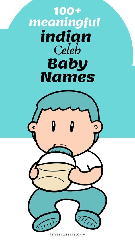 Celebrity Baby Names Modern Indian Baby Names, Celebrity Baby Boy Names, Nick Names For Boys, Celebrity Baby, Celebrity Baby Names, Baby Name List, Baby Names And Meanings, Small But Mighty, Celebrity List