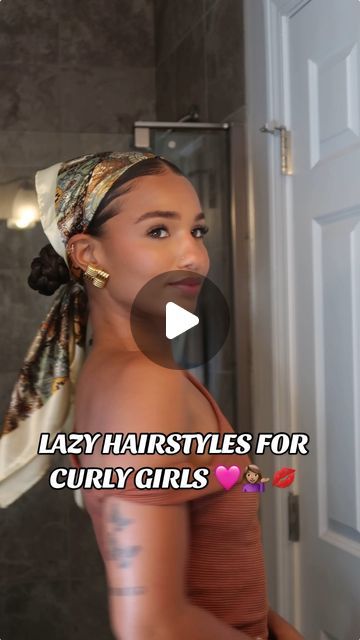 Ashlee West 🥥 on Instagram: "Euro summer hairstyle 🤍" Hairstyles Low Maintenance, Ashlee West, Quick Curly Hairstyles, Lazy Hairstyles, Euro Summer, Hair Stuff, Curly Hairstyles, Curly Girl, Summer Hairstyles