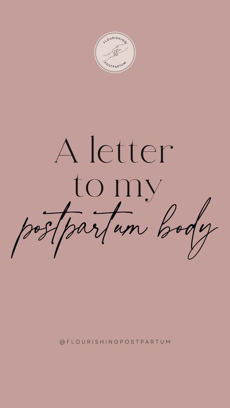 Having a baby and becoming a mama is a life changing experience. Everything changes in an instant and so does your body. Whether you lose all the baby weight right away or your body or your weight has shifted or your body is still carrying extra weight. It can be a difficult transition. As a twin mama, I had a hard time accepting my postpartum body. Then I finally decided to write a letter to my postpartum body. If this is something you need, download the free template. #postpartumbody Postpartum Quotes Body, Postpartum Body Quotes, Pregnancy Body Changes, Postpartum Quotes, Gains Quote, Mommy Body, Birth Quotes, Body Image Quotes, Body Quotes