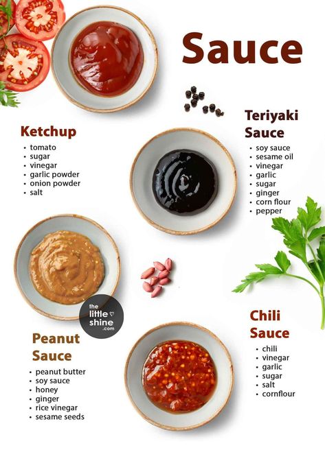 Different Sauces, Sauces Recipes, Culinary Cooking, Homemade Cookbook, Homemade Sauce Recipes, Spice Mix Recipes, Culinary Techniques, Condiment Recipes, Tastemade Recipes