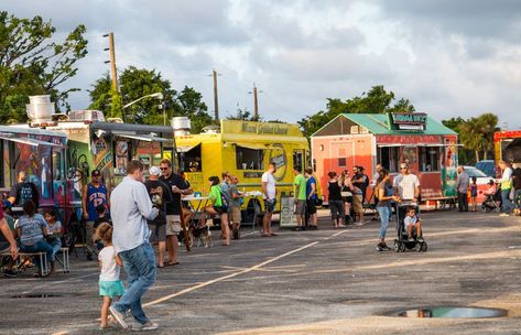 Food Truck Park Design, Food Truck Park, Food Truck Events, Park Ideas, Food Truck Festival, Carnival Food, Food Park, Austin Food, Park Design