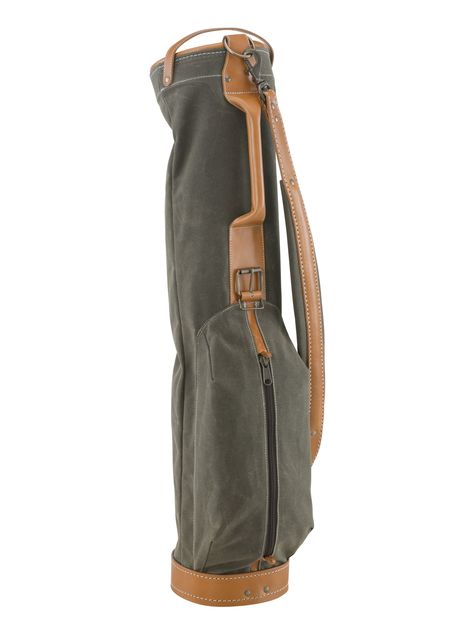 VINTAGE SOFT GOLF BAG - SAGE - AMERICAN COLLECTION - beldingusa.com Golf Club Fitting, Golf Gadgets, New Golf Clubs, Golf Clubhouse, Used Golf Clubs, Crazy Golf, Golf Inspiration, Best Golf Clubs, Golf Style