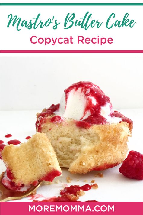 Mastros Butter Cake, Raspberry Sauce Recipe, Desserts Around The World, Mini Dessert Recipes, The Best Dessert, Butter Cake Recipe, Raspberry Sauce, Delectable Desserts, Desserts For A Crowd