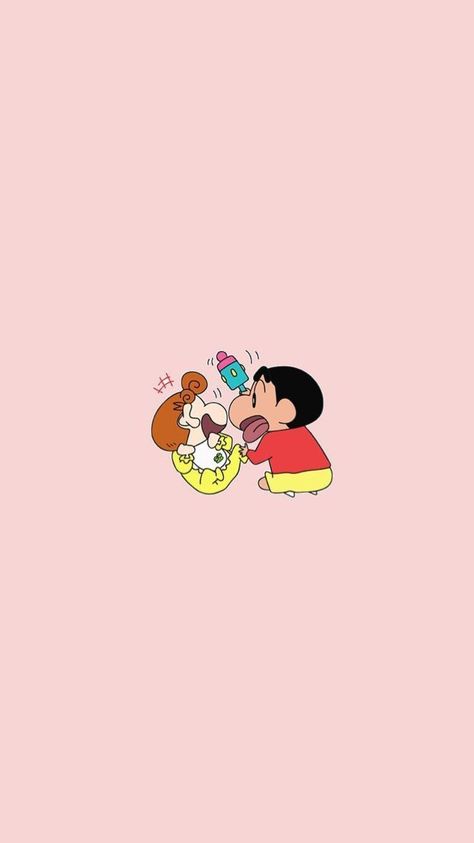 Bro And Sis Wallpaper, Color Art Lessons, Shin Chan Wallpapers, Sinchan Wallpaper, Sinchan Cartoon, Chibi Wallpaper, Doremon Cartoon, Bro Sis, Art Journal Resources