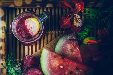 Juice Ideas, Beetroot Juice, Beet Juice, Ginger Juice, Watermelon Recipes, Cardiovascular Health, Improve Digestion, Lower Blood Pressure, Juicing Recipes