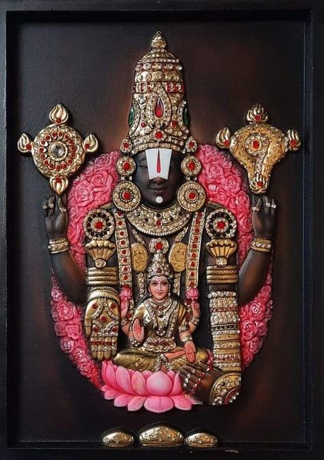 God Venkateswara Images Hd Wallpaper, Mural Art Design, Kids Art Galleries, Kerala Mural Painting, Art Village, Lord Ganesha Paintings, Silk Thread Bangles, Vedic Art, Goddess Artwork