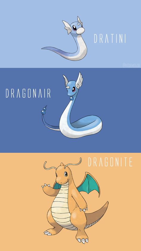 Dratini Pokemon Art, Dratini Wallpaper, Dragonair Wallpaper, Dragonair Tattoo, Dragonite Wallpaper, Dratini Pokemon, Dragonite Pokemon, Pokemon Dragonite, Pokemon Lapras