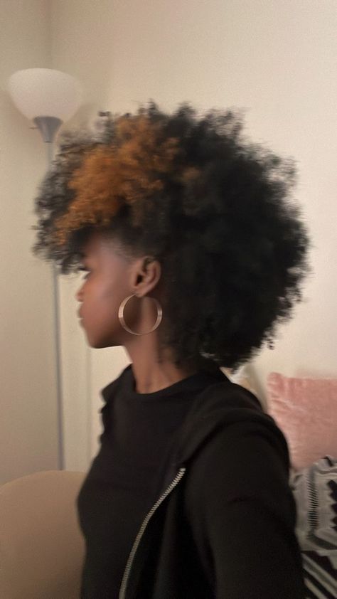 Frohawk Natural Hair, Easy Natural Hairstyles, Afro Natural, Pelo Afro, Natural Curls Hairstyles, 4c Hairstyles, Hair Reference, Afro Hairstyles, Curly Hairstyle