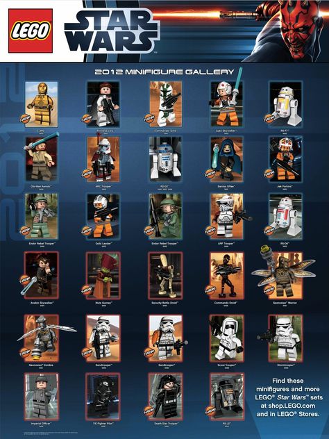 LEGO Star Wars Star Wars Characters Poster, Lego Star Wars Party, Finn Star Wars, Lego Poster, Lego Creator Sets, Star Wars Minifigures, Star Wars Lego, Star Wars Background, Vintage Lego