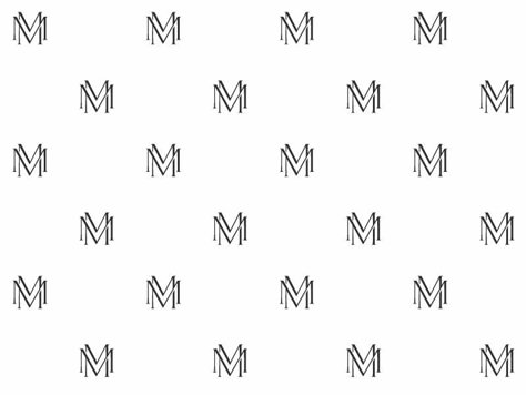 Meghan Molinari Photography Pattern Design by AnneMarie Ellis Monogram Pattern Design, Logo Pattern Design, Denim Pocket Details, Letter Pattern Design, Photography Pattern, Pattern Logo, Textile Pattern Design, Monogram Pattern, Elegant Logo