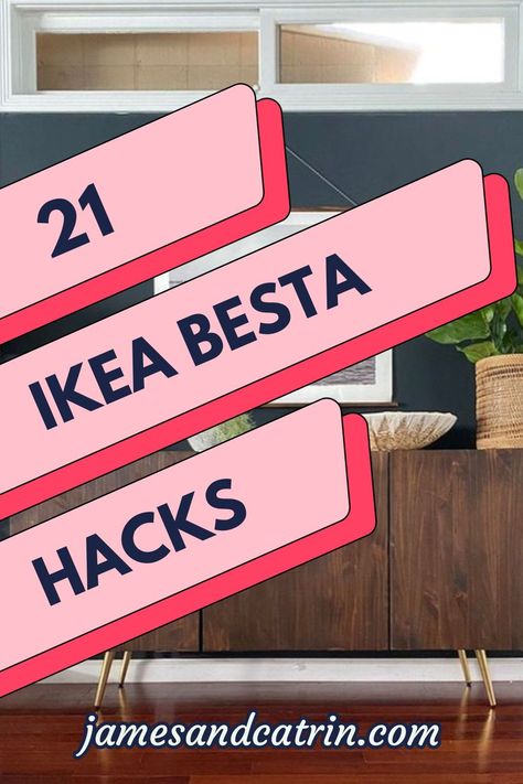 Elevate your IKEA Besta with these ingenious Ikea Besta hacks! 💡 Learn how to turn your simple cabinet into an eye-catching feature. Ideal for small spaces, these ideas range from sleek built-ins to playful patterns. Add character and functionality to your home today! #ikea #ikeabestahacks Ikea Media Wall Besta, Ikea Besta Filing Cabinet Hack, Ikea Besta Seating Bench, Ikea Buffet Hack Dining Rooms, Tv Board Ikea Hack, Ikea Ersnäs Sideboard Hack, Beata Ikea Hack, Ikea Besta Tv Hack, Ikea Tv Cabinet Hack