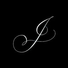 J Script Tattoo, Cursive J Tattoo, J Letter, Cool Alphabet Letters, Letter J Tattoo, Cursive J, Monogram Tattoo, Jack Tattoo, J Tattoo