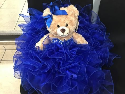 Royal Blue Quinceanera Teddy Bear, Royal Blue Teddy Bear Quince, Quince Decorations Dark Blue, Yellow Quince Theme, Blue Butterfly Quinceanera Theme, Royal Blue Quince Theme, Butterfly Quinceanera Theme, Butterfly Sweet 16, Blue Quinceanera Theme