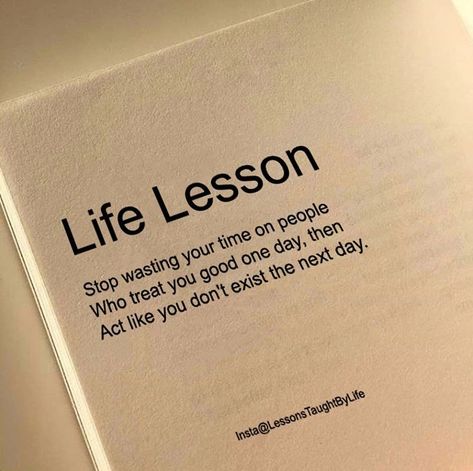 Lessons Taught By Life’s Instagram profile post: “#lifequotes #lifelessons #quotesdaily #dailyquotes #quotesoftheday #thoughtoftheday #sayingsandquotes #quotesforlife #quotesonlife…” Lessons Taught By Life, Life Thoughts, Thought Of The Day, Daily Quotes, Happy Quotes, Life Lessons, Quote Of The Day, Life Quotes, The Day