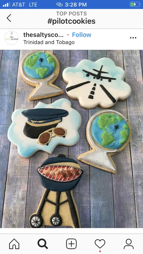 Drone Cake, Pilot Cookies Decorated, Jet Cookies Decorated, Pilot Cookies, Airplane Theme Cookies, Aviation Cookies, Airplane Sugar Cookies, Pilot Decor, Airplane Cookies