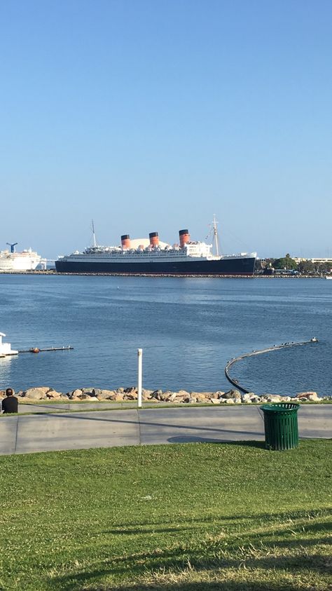 Queen Mary  Long Beach California Queen Mary Long Beach, Long Beach California, Queen Mary, Long Beach, California Travel, Cali, Places Ive Been, California, Pool