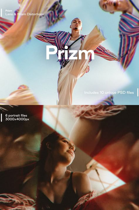 Prizm - Lens & Prism Distortions, Graphics Texture Overlays, Photoshop Digital Background, Concept Art Tutorial, Photoshop Styles, Glass Objects, Creative Photoshop, Infographic Design Inspiration, Photoshop Plugins, Unique Photography