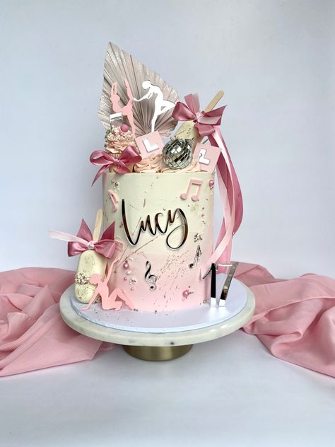 Birthday Cake Dance Theme, Dance Theme Cake, Dance Birthday Cake, 17th Birthday Cake, Dance Cake, Dance Theme, Dance Cakes, 17 Birthday Cake, Dance Themes