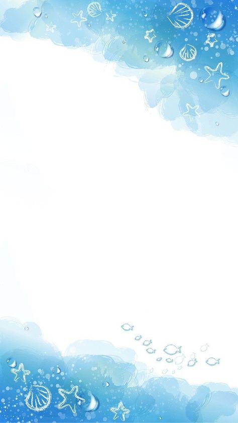 Blue Watercolor Background, Images Cartoon, Wallpaper Cartoon, Ocean Backgrounds, Blue Background Images, 수채화 그림, Poster Background Design, Pastel Background, Background Pictures