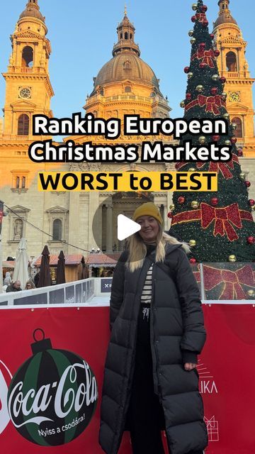 Chelsea | Cheap Holiday Expert on Instagram: "Which was my FAVE Christmas Market?🎄And what came last?! 💾 Save this for the future and tag someone who you think would like this! 👋 I’m Chelsea and I’ve just finished doing a #ChristmasMarketCrawl around Europe - and here’s how I’d rank the 7 markets I visited ☝️ And as for the markets, here’s the specific ones I visited for each 👇 In order that I visited/show in the video NOT in the order of their rankings - for that, you’ll need to watch the video 😉  1️⃣ Budapest, Hungary Advent Feast at the Basilica 2️⃣ Vienna, Austria Wiener Christkindlmarkt am Rathausplatz 3️⃣ Kraków, Poland Kraków Christmas Market 4️⃣Berlin, Germany WeihnachtsZauber Gendarmenmarkt 5️⃣ Cologne, Germany Market 1: Cologne Cathedral Christmas Market Market 2: Heinzel Germany Market, Krakow Christmas, Cathedral Christmas, Krakow Christmas Market, Vienna Christmas Market, Best European Christmas Markets, Budapest Christmas Market, Cologne Christmas Market, Budapest Christmas