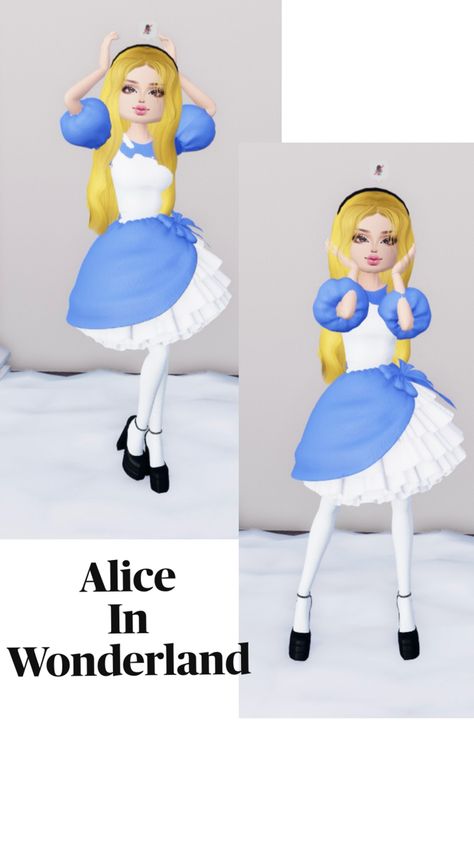 dress to impress Alice In Wonderland, Dress To Impress