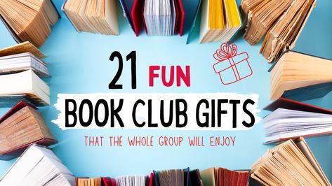 21 Fun Book Club Gifts That the Whole Group Will Enjoy Book Club Gift Bags, Book Club Gift Basket, Book Club Party Favors, Book Club Gift Ideas Diy, Book Club Favors Gifts, Book Club Gift Ideas Party Favors, Gifts For Book Club Friends, Bookclub Gifts Diy, Book Club Ideas Hosting Favors