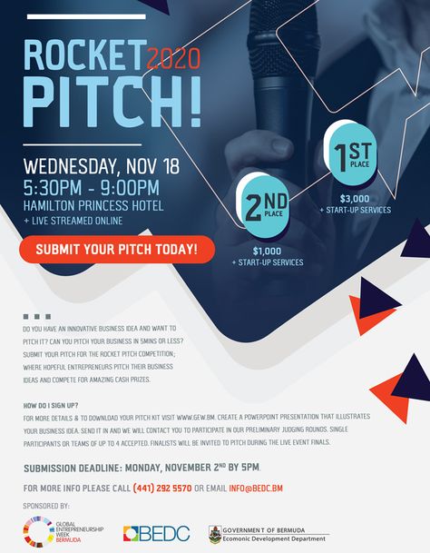 Have A Great Business Idea? Submit Your Pitch - Bernews Green Business Ideas, Pitch Competition, Communication Development, Pitch Presentation, Great Business Ideas, Business Pitch, Business Grants, Green Business, Tourism Industry