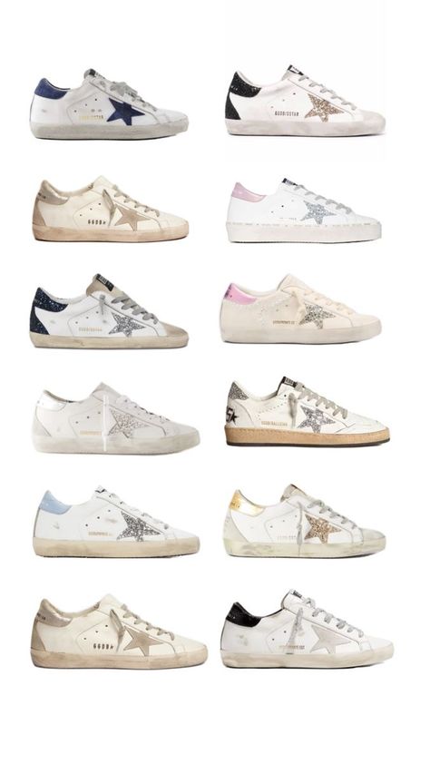 Golden Goose Sneakers Outfit, Dr Shoes, Preppy Shoes, Goose Sneakers, Skandinavian Fashion, Shoe Wishlist, Golden Goose Sneakers, Girly Shoes, Shoe Inspo